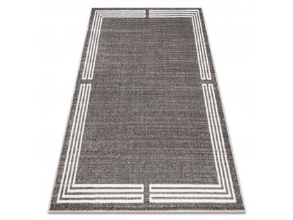 Sivo-bežični strukturirani tepih Mateo