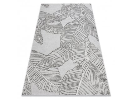 Sivi strukturirani tepih Lira