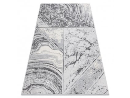 Sivi strukturirani tepih Lira