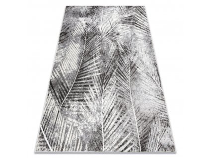 Sivi strukturirani tepih Mateo