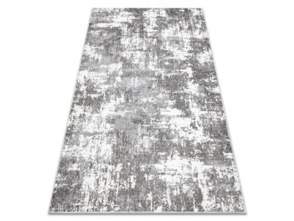Sivi strukturirani tepih Mateo
