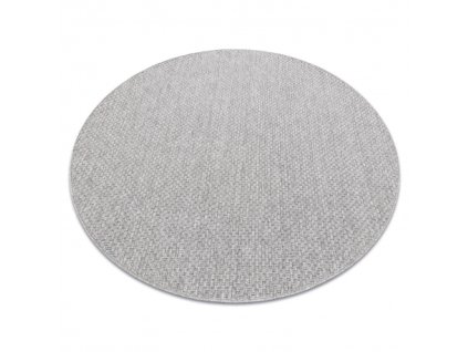 Sivi okrugli tepih Timo