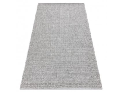 Sivi pravokutni tepih Timo