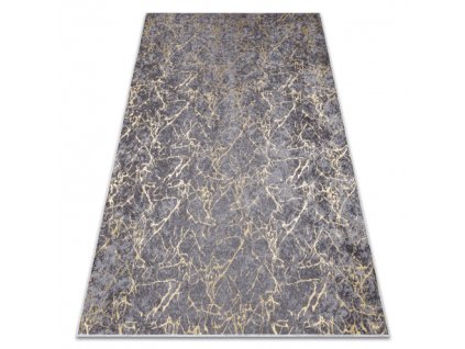 Sivo-zlatni protuklizni tepih Miro