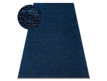 Plavi tkani tepih Florence