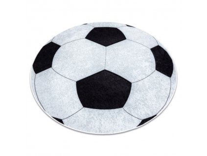 Crno-bijeli protuklizni tepih Junior