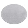 Sivi okrugli tepih Teddy