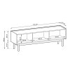 TV stolić Boho RTV144 - dimenzija