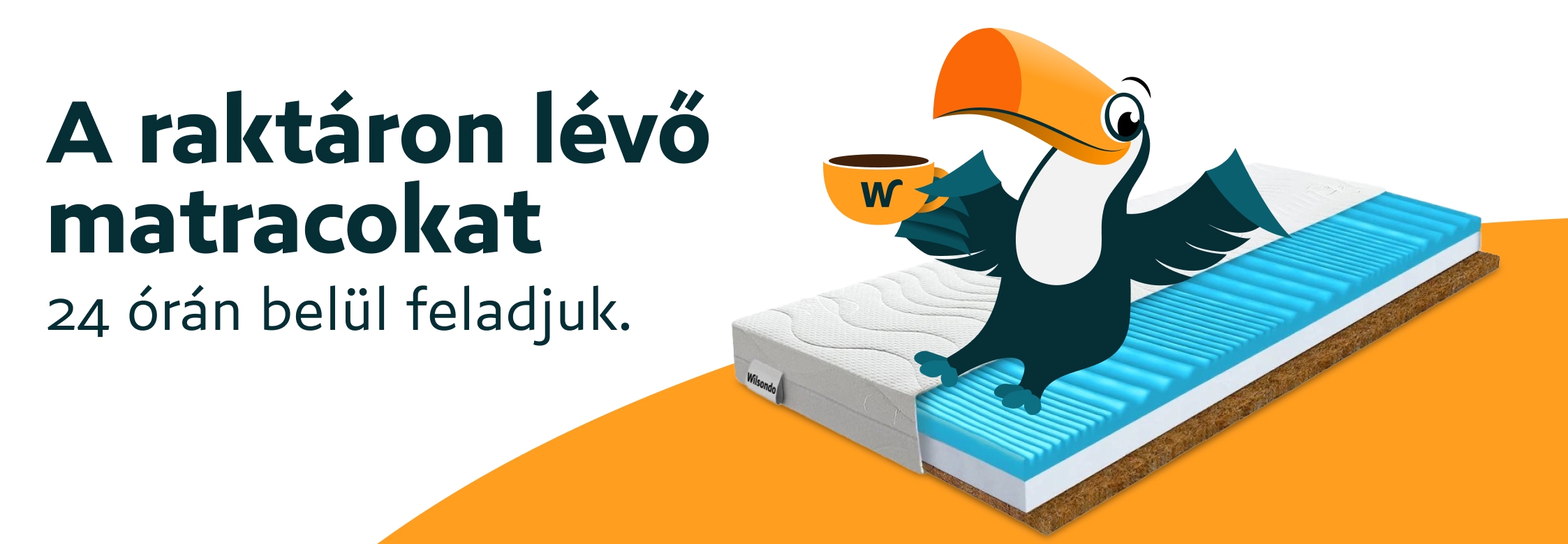 A raktáron levö matracokat 24 órán belül feladjuk | Wilsondo.hu