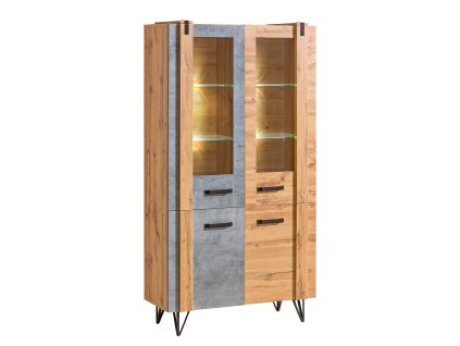 LETTY 3 vitrines szekrény