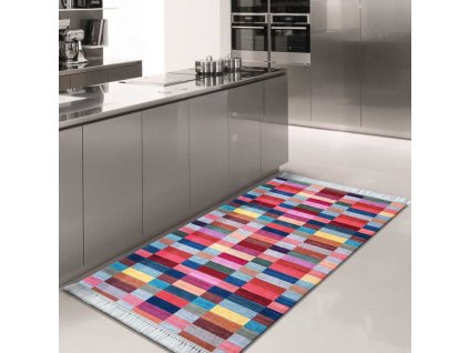 Színes mintás modern BLAK 01 szőnyeg