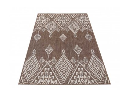Barna kétoldalas modern ZARA 13 szőnyeg