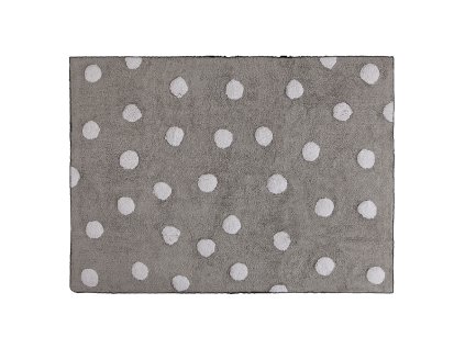 Szürke pöttyös TOPOS gyerekszőnyeg 60x120