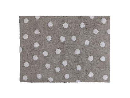 Szürke pöttyös TOPOS gyerekszőnyeg 60x120