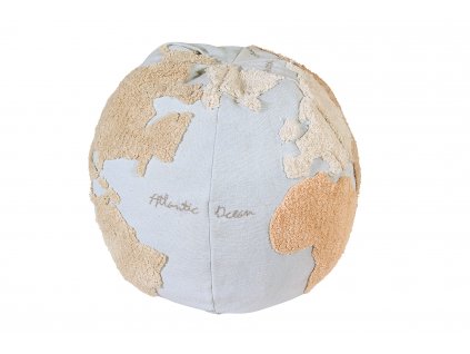 Földgömb alakú puff - World Map