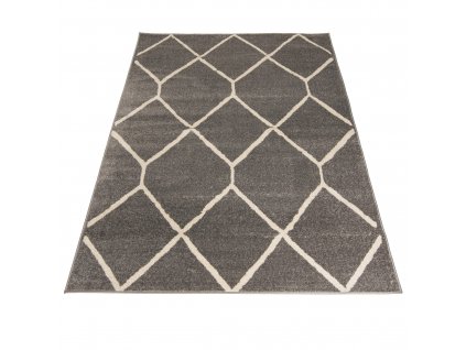 Szürke modern mintás GINO szőnyeg