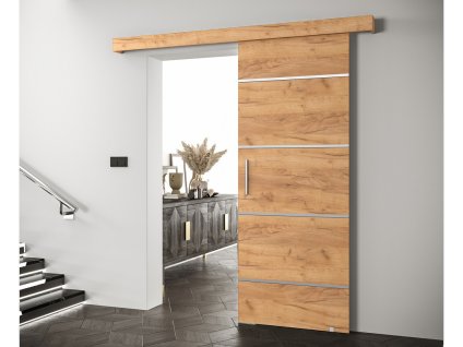 DAKOTA 90 IV beltéri tolóajtó - arany craft tölgy