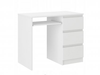 CALI N3 íróasztal - fehér