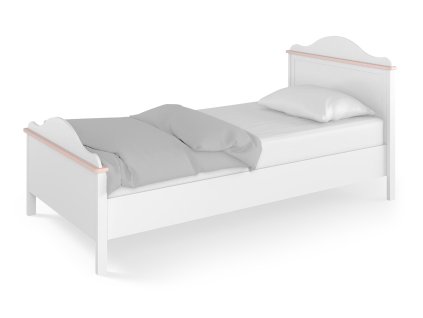 fehér-rózsaszín gyerekágy LUNA