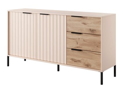 RAVE 2D3S 153 komód - bézs - viking tölgy