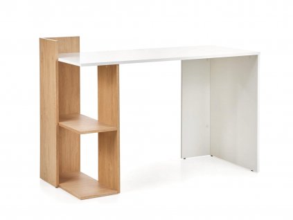 FINO tölgy - fehér íróasztal