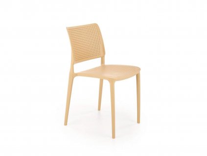 K514 narancssárga műanyag kerti szék