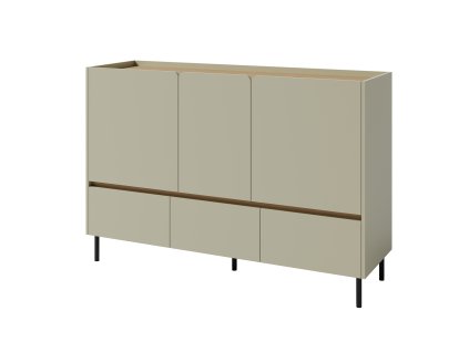 LUCA S7 modern zöld komód