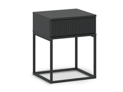 CADRO 1S szürke fiókos éjjeliszekrény