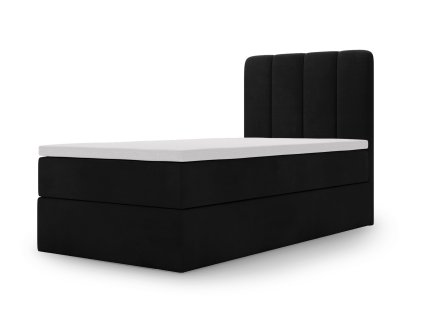 MAGIC MINI fekete boxspring ágy 80x200