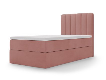 LAMELLA MINI rózsaszín boxspring ágy 90x200