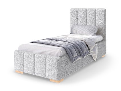 Egyszemélyes szürke Austin II ágy