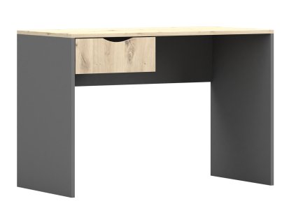 JOY szürke/artisan tölgy íróasztal fiókkal