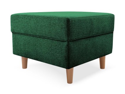 LOFT zöld kárpitozott lábtartó