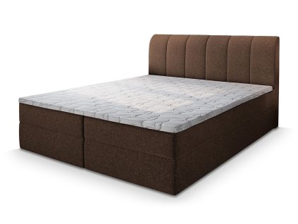 CEVANO barna boxspring ágy 140x200