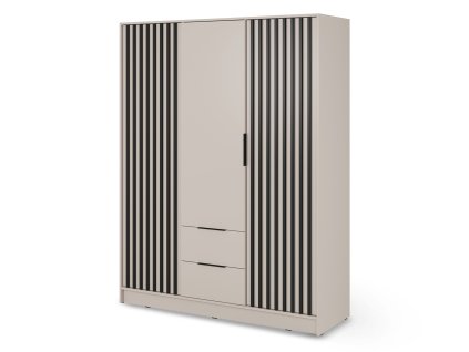 Nelly 3D kasmír háromajtós szekrény