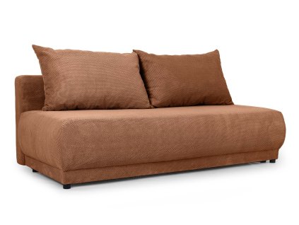 ANDER téglavörös ágyazható kanapé