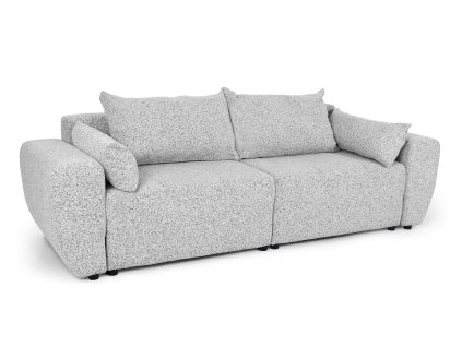 VIENTE szürke ágyazható kanapé