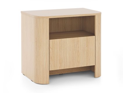 BORI S58 vicenza tölgy éjjeliszekrény