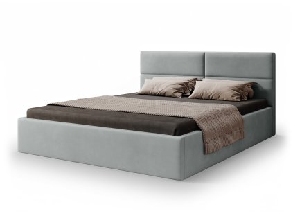 Világosszürke Conti Slim franciaágy