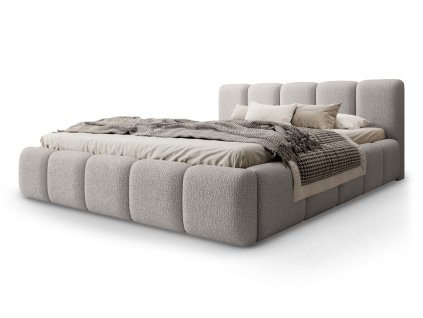 Bézs franciaágy Feros