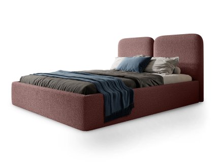 Tégla franciaágy Desio Slim