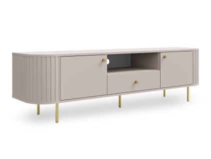 Ovalio TV-állvány homokszínű kivitelben