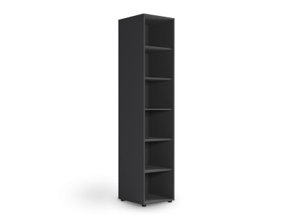 Fekete kivitelű Maxione polc