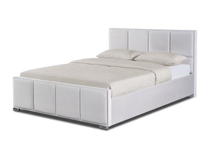 MARILLA kárpitozott szürke franciaágy 180x200