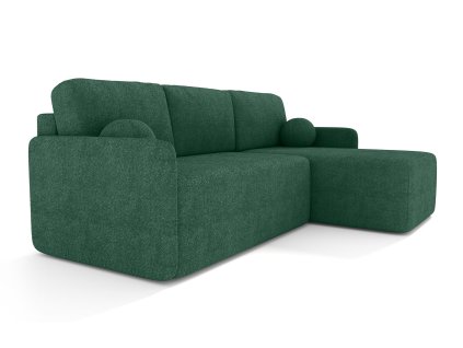 BLOMERA zöld sarokkanapé