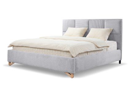 Tágas kárpitozott ágy Sofira