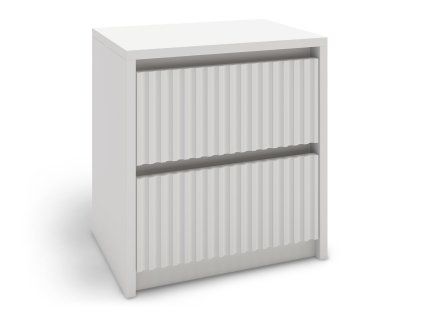 Lumina 2 fehér éjjeliszekrény