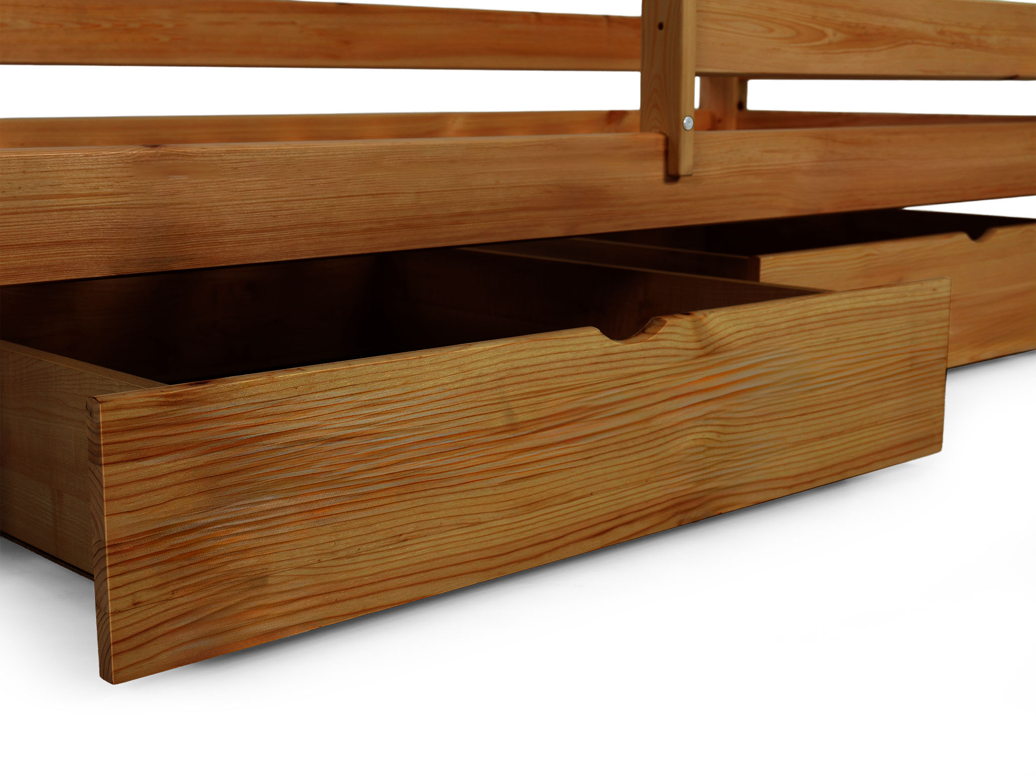 Wilsondo OLGA 5 ágy ágyneműtartóval 90x200 - tölgy