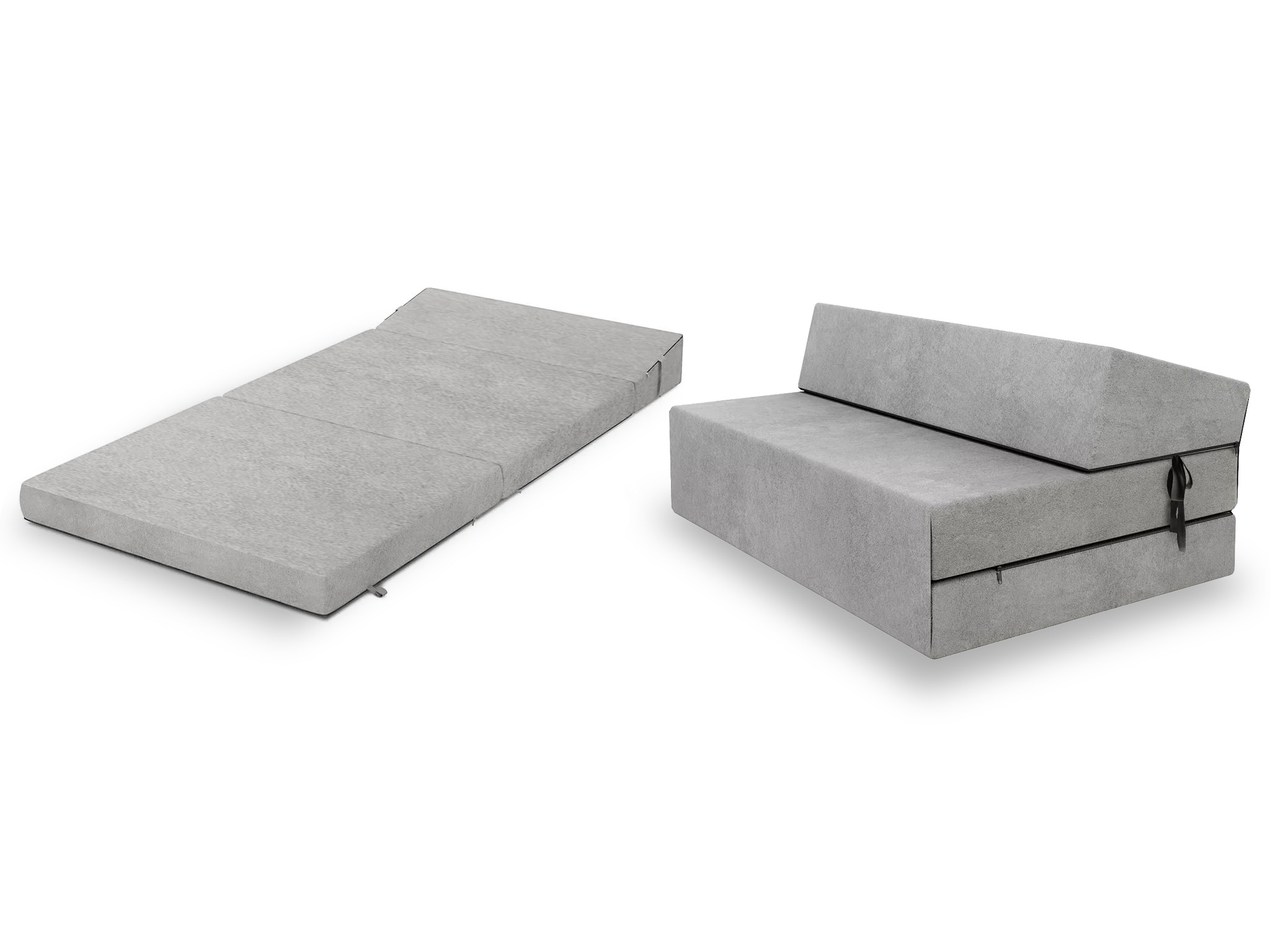 Jaamatrac Összehajtható matrac 120x200x14 - szürke