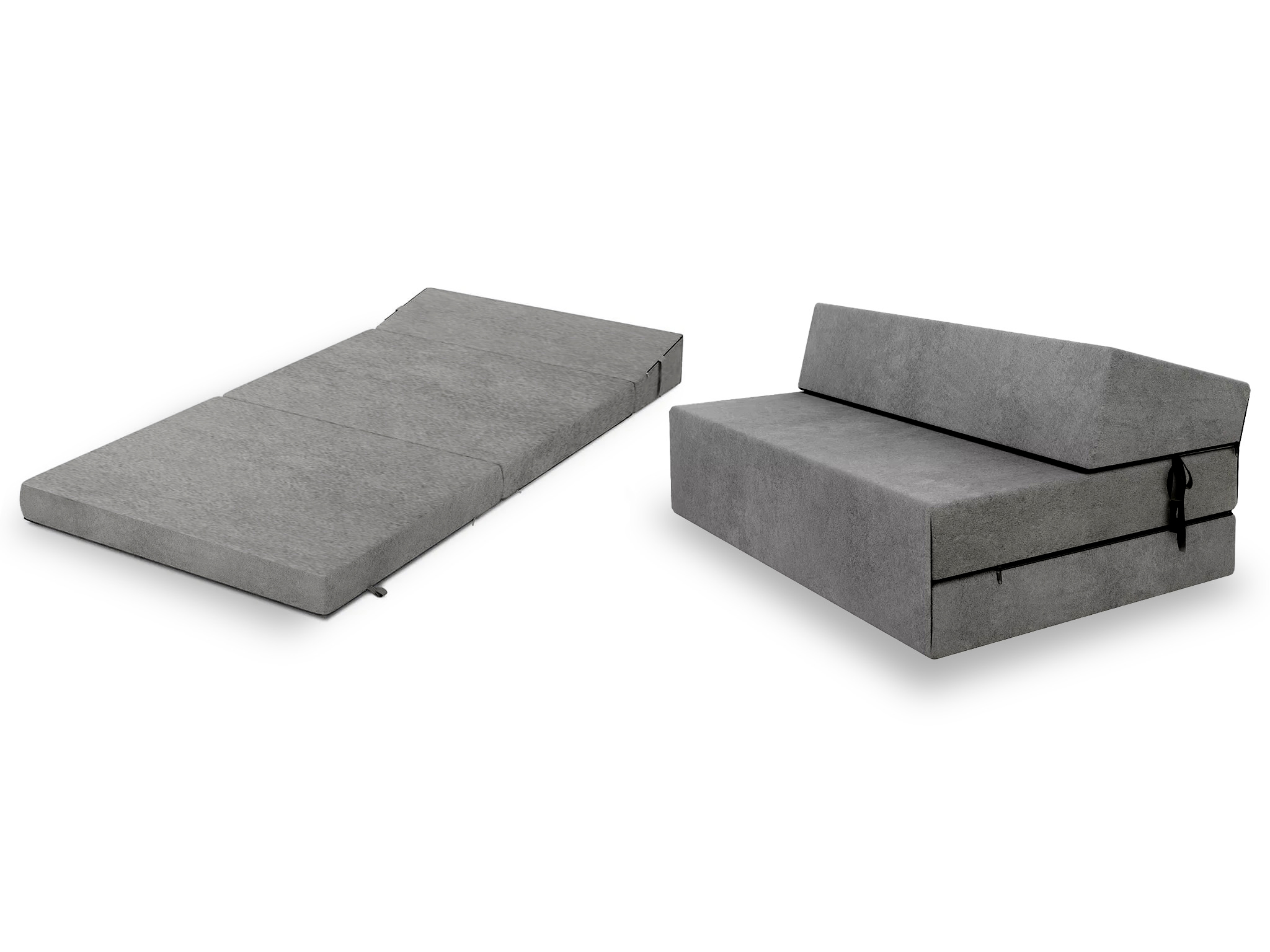 Jaamatrac Összehajtható matrac 120x200x14 - grafit